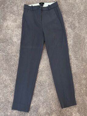 Women’s J Crew High Rise Cameron Dress Pants - Charcoal Gray size 00